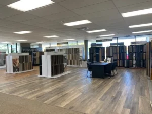Showroom Floor samples at showroom | Magic Carpets