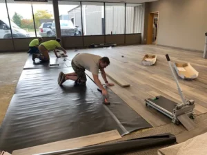 installation Floor installation | Magic Carpets
