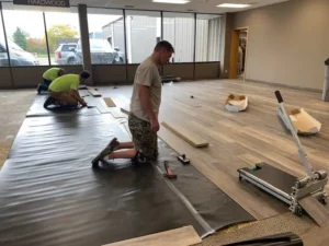 installation Floor installation | Magic Carpets