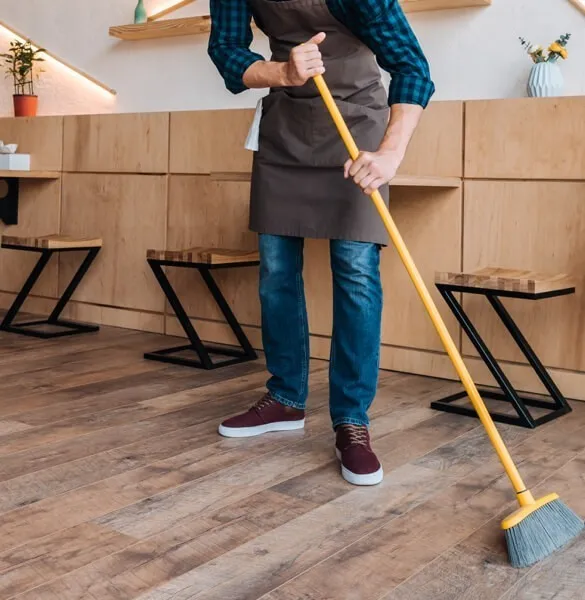 sweep-hardwood-flooring | Magic Carpets
